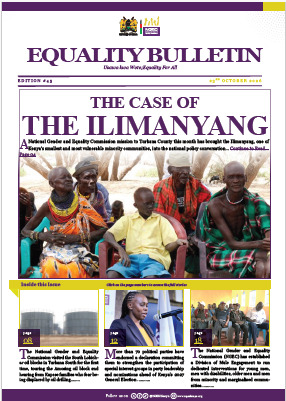 EQUALITY BULLETIN#45:THE CASE OF THE ILIMANYANG